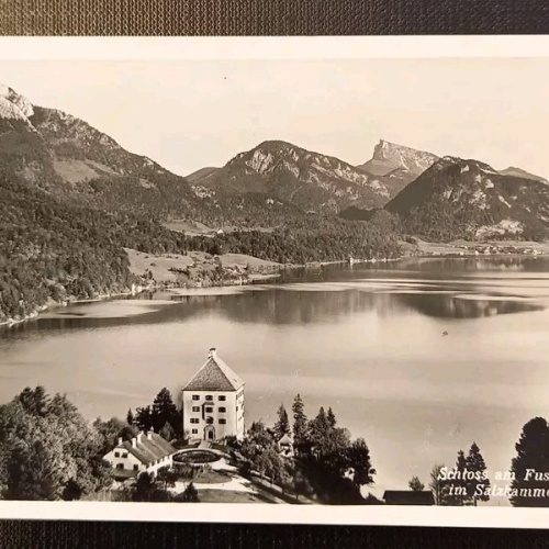 Schloß Am Fuschlsee Im Salzkammergut 600746A gr I