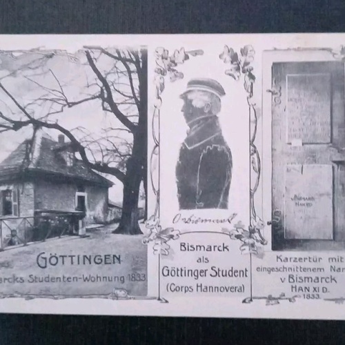 Göttingen Bismarcks Studenten Wohnung 500233 gr I