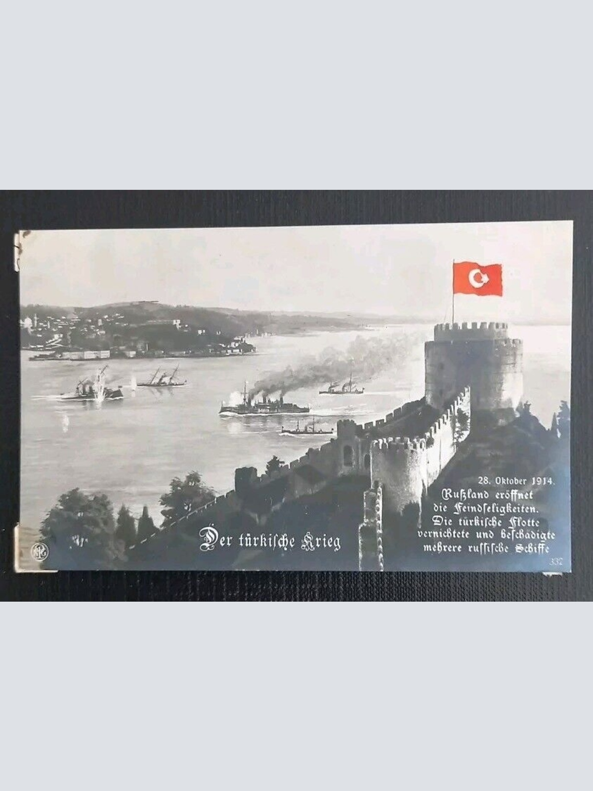 Die Türkische Flotte, Der Türkische Krieg 170101 gr I