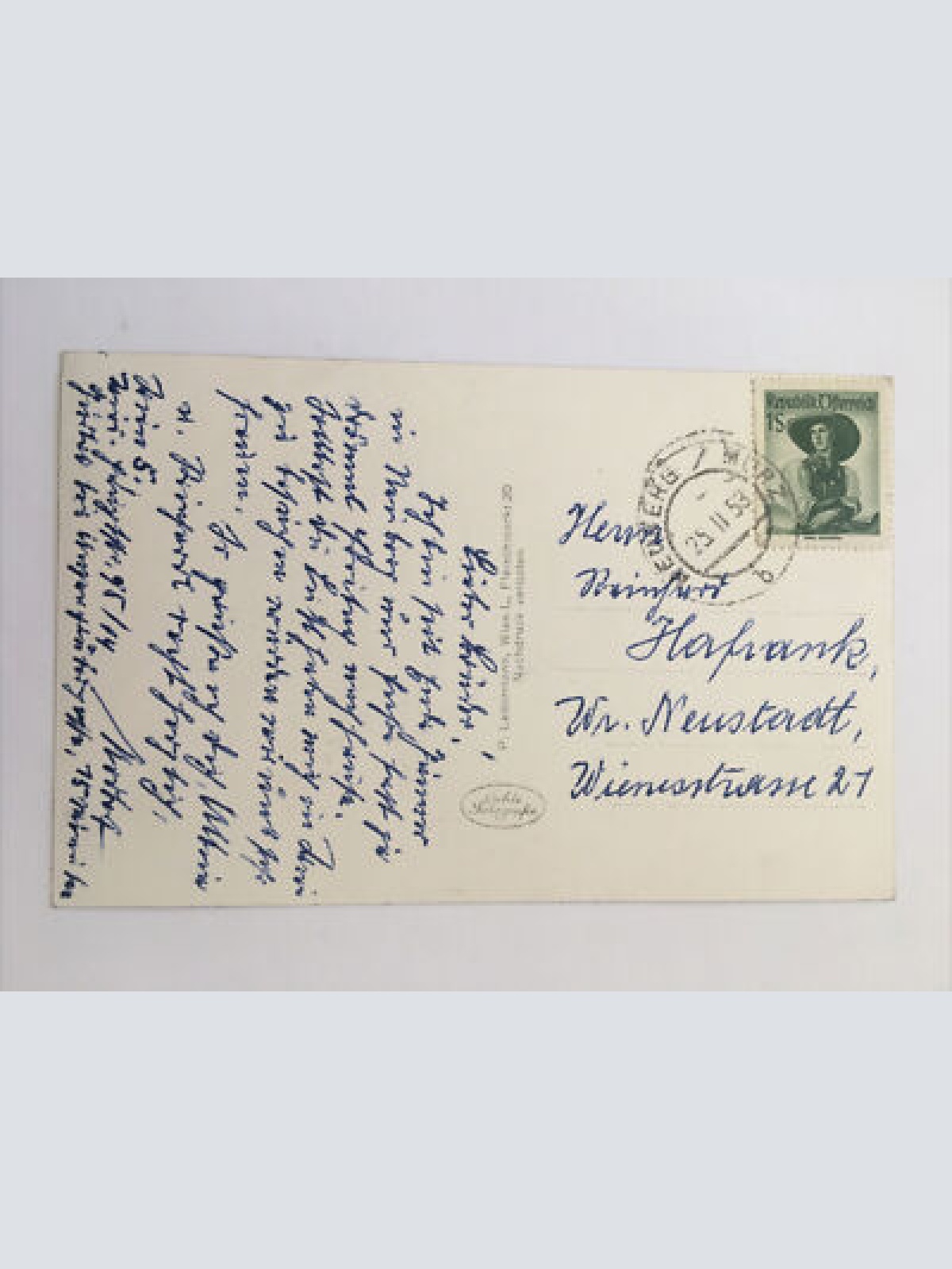 Sommerfrische Neuberg a. d. Mürz, geg. Schneealpe, Stmk 30050 RU ShST