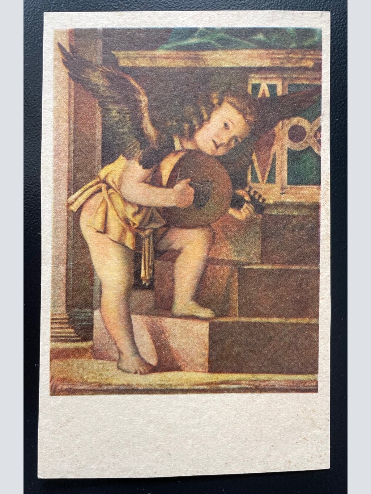 L'angelo di sinistra Engel Giovanni Bellini Frarikirche Venedig Italien 400596TH