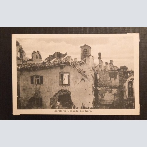 Zerstörte Gebäude Bei Görz 170060 Ga E