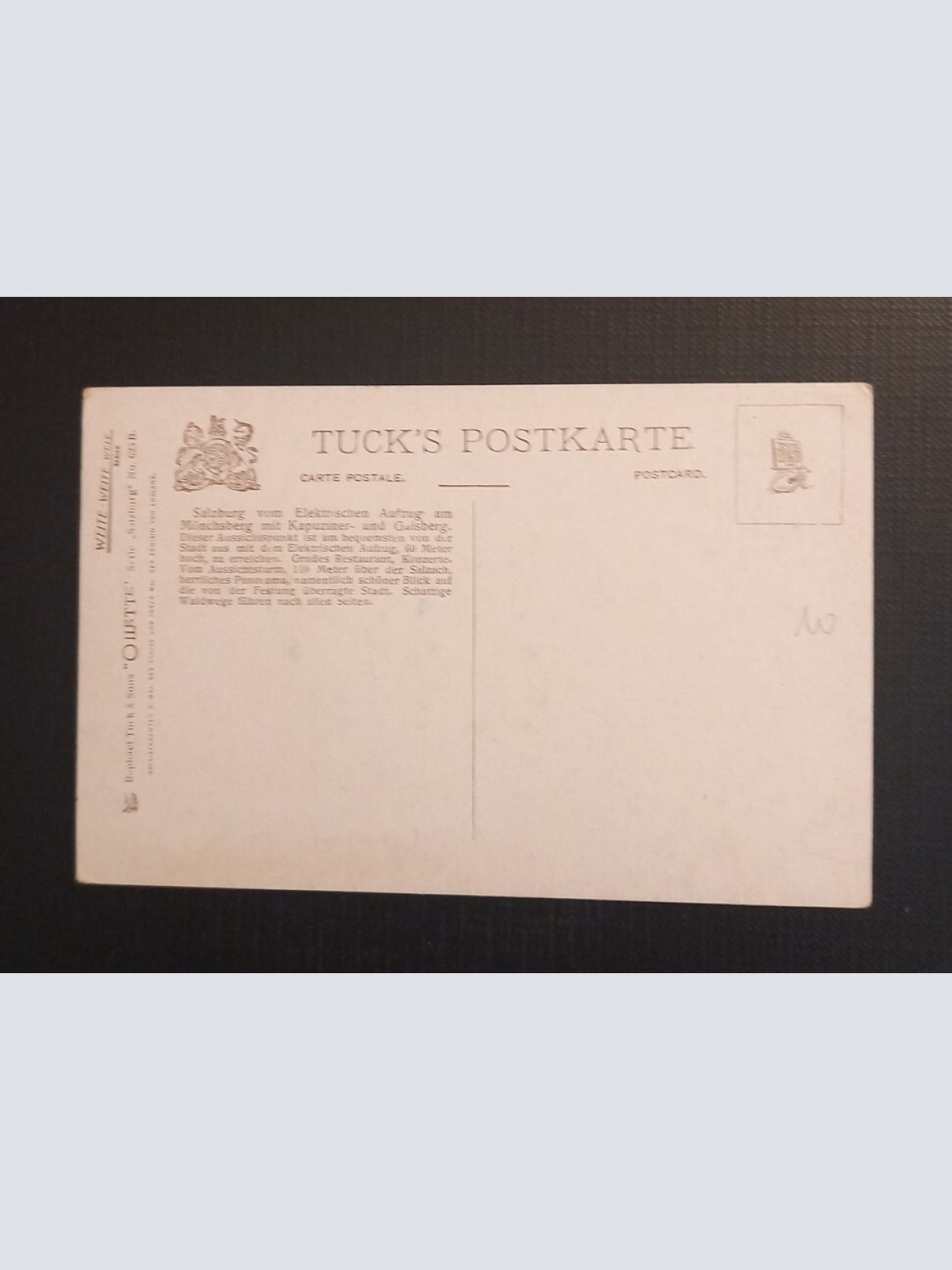 Salzburg Kapuzinerberg Und Gaisberg 650103 Ga E