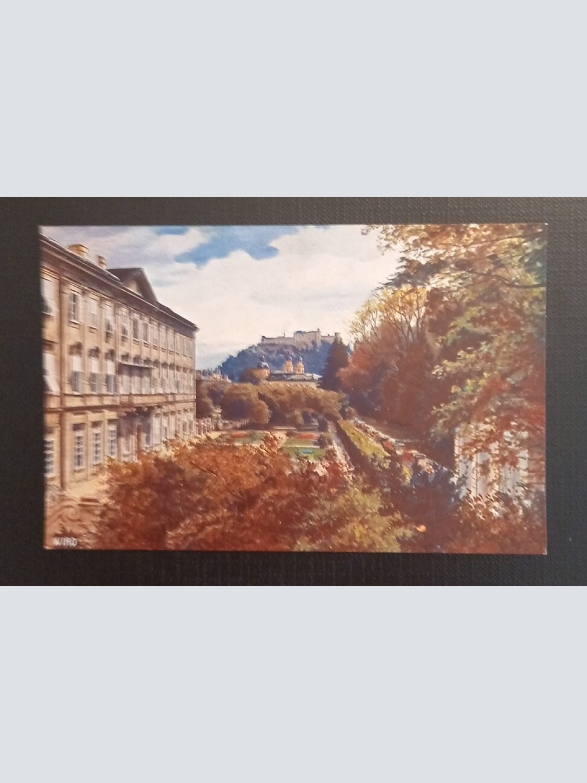 Salzburg Mirabellgarten und Festung 650104 Ga E