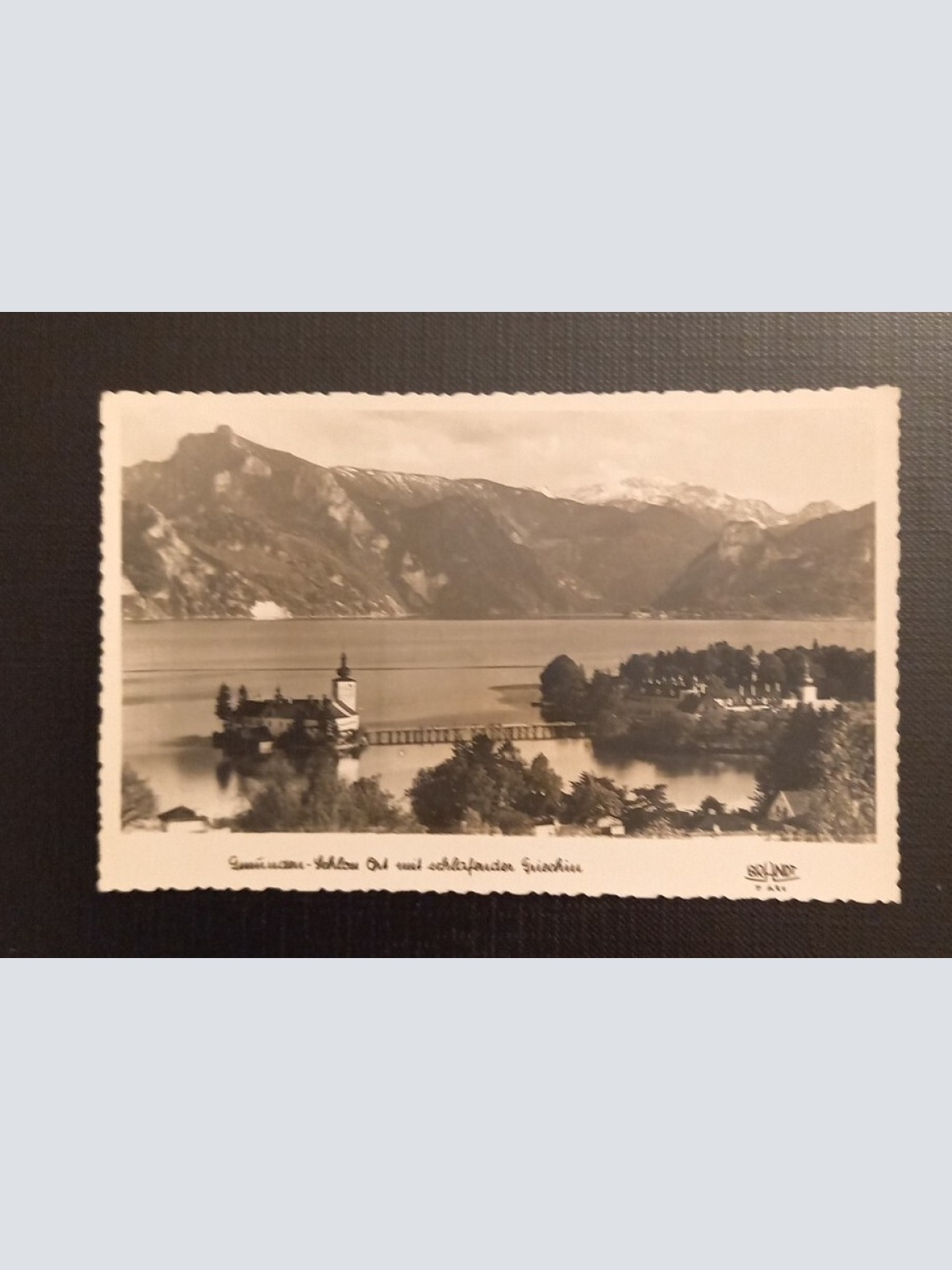 Gmunden Schloss Ort Mit Schlafender Griechin 118015 Ga E
