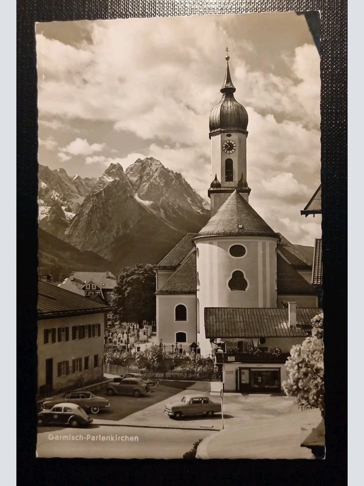 Garmisch Partenkirchen Kirche Berge 110111 Gr