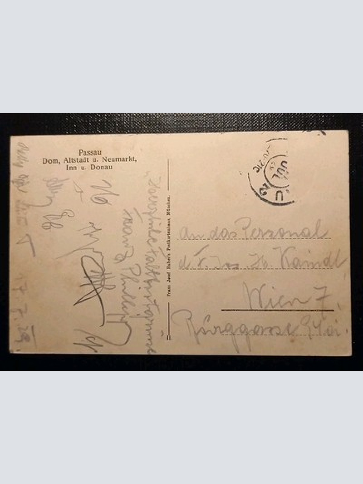 Passau Dom Altstadt Neumarkt Inn U Donau Gr