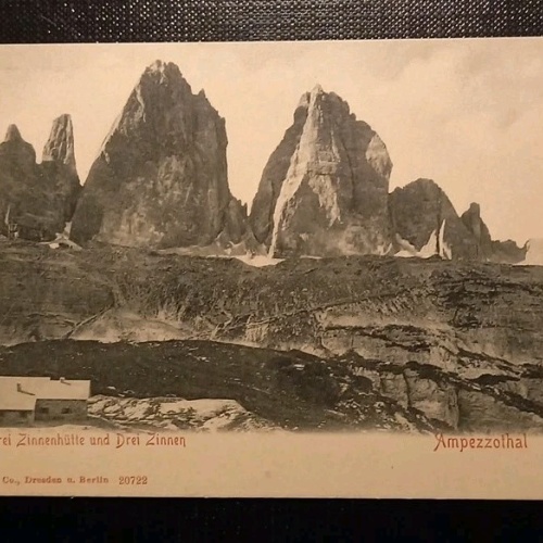 Ampezzothal Drei Zinnen Mit Zinnenhütte Italien 800009 Gr