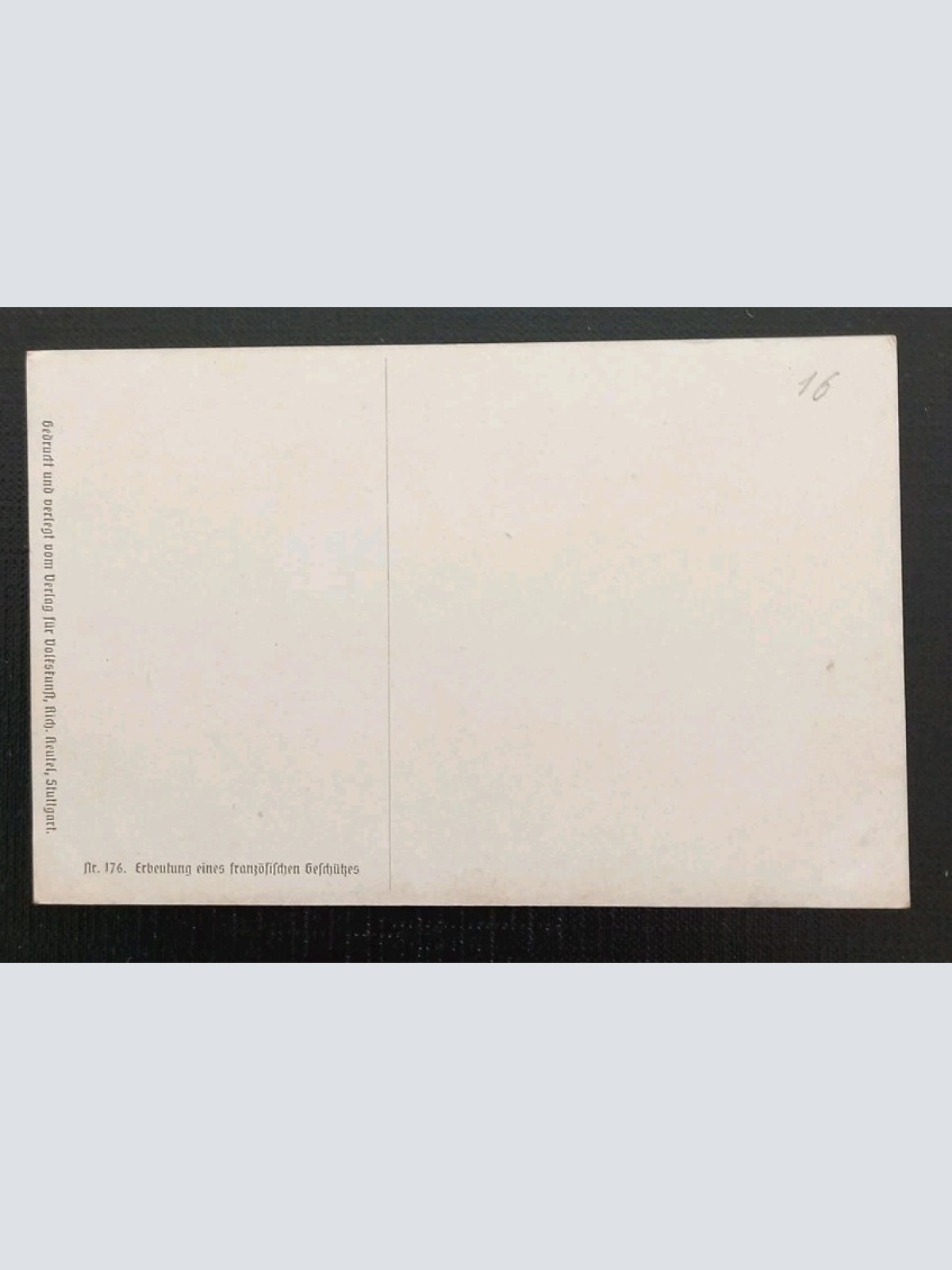 Erbeutung Eines Französischen Geschützes Soldaten Wehrmann 00314 Gr