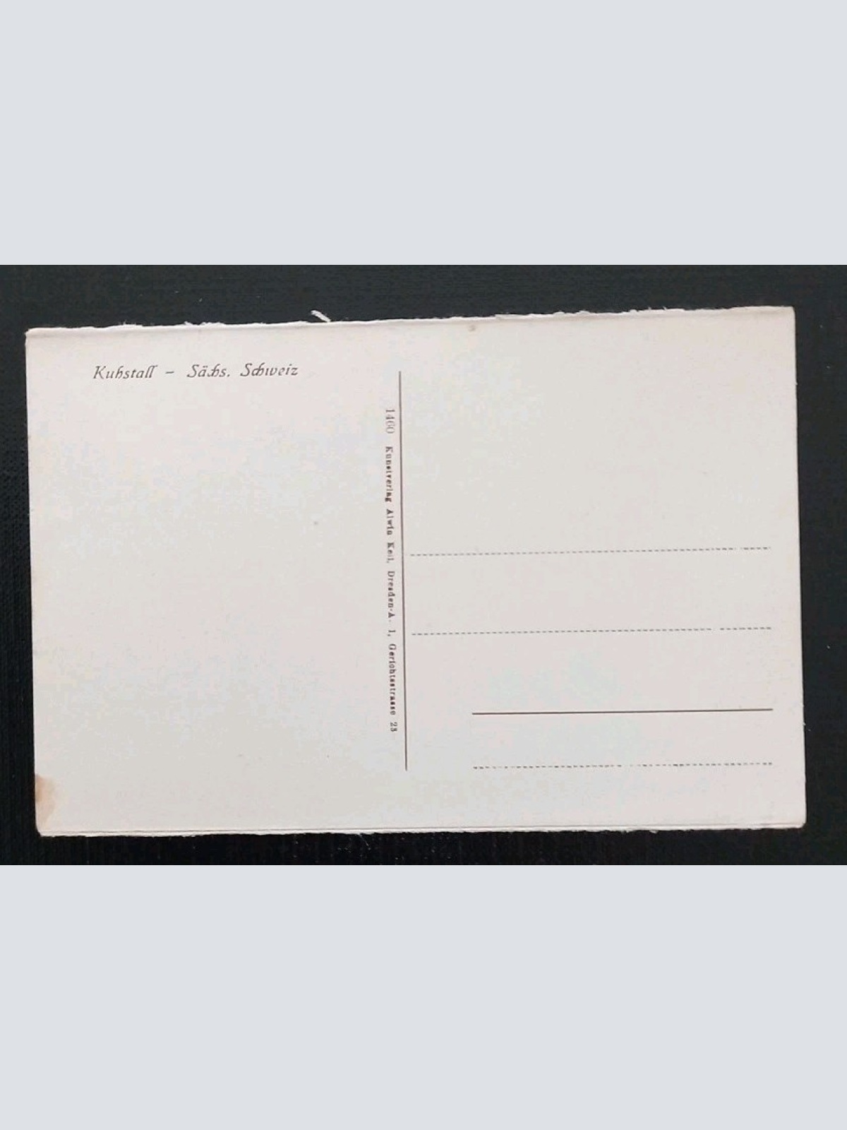 Kuhstall Sächs.Schweiz 180199 Gr