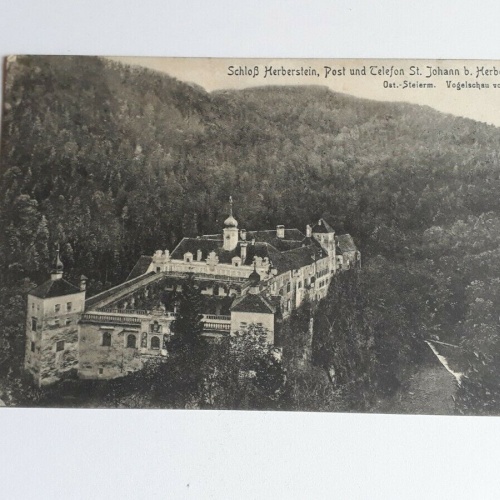 Schloß Herberstein, Post und Telefon St. Johann b. Herberstein 40035 FH ShST