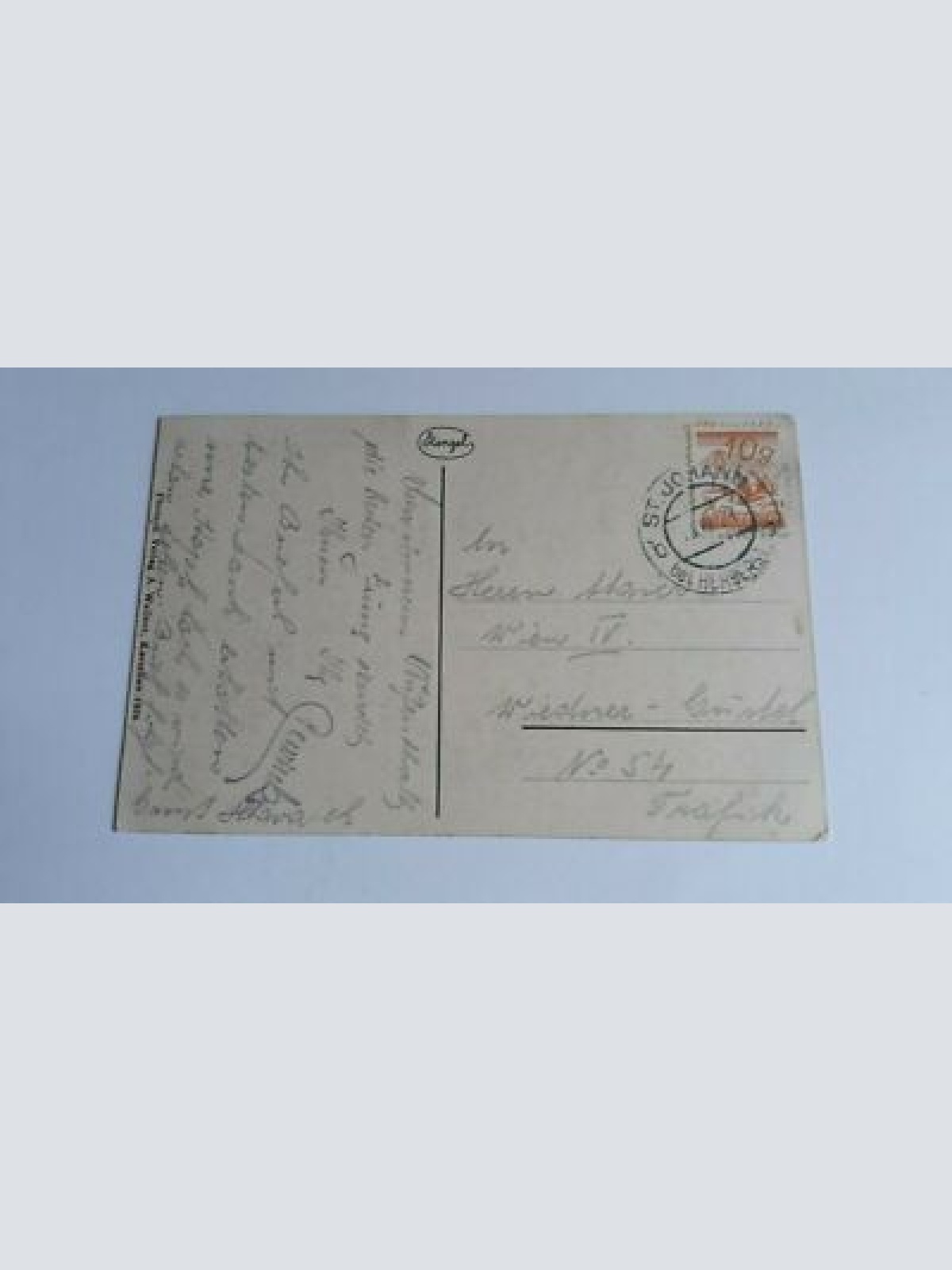 Schloß Herberstein, Post und Telefon St. Johann b. Herberstein 40035 FH ShST