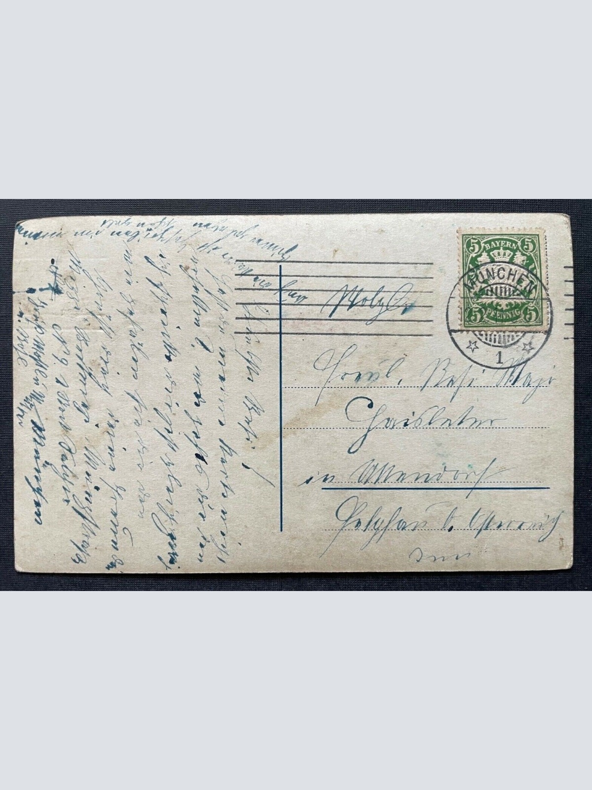 Verlassen bin i Frau Kleid Tracht Trauer Grab Kreuz Kranz Krieg 400404 TH