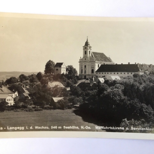 Maria-Langegg in der Wachau - Walfahrtskirche und Servitenkloster ShNö