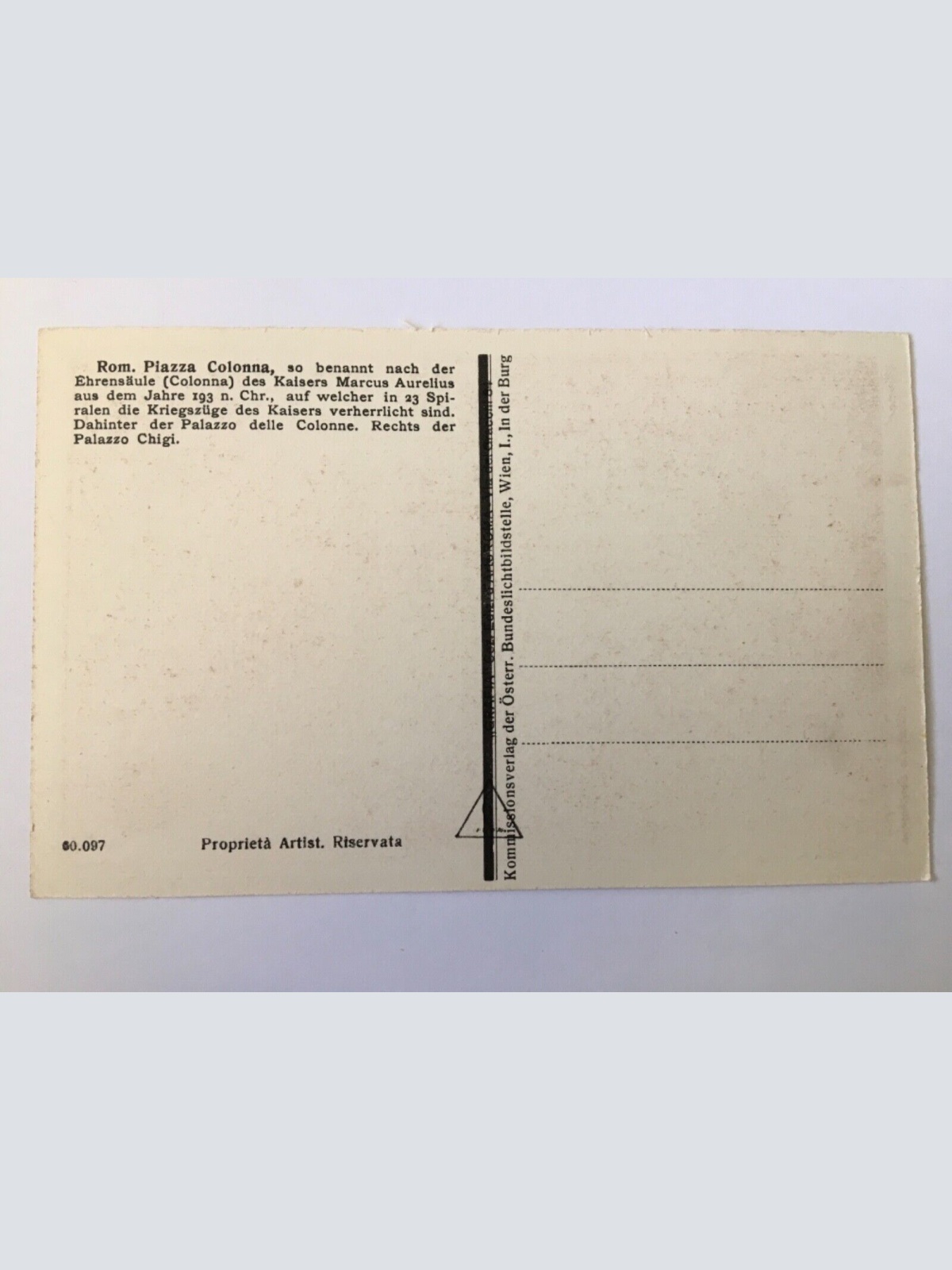 Roma Rom - Piazza Colonna 592