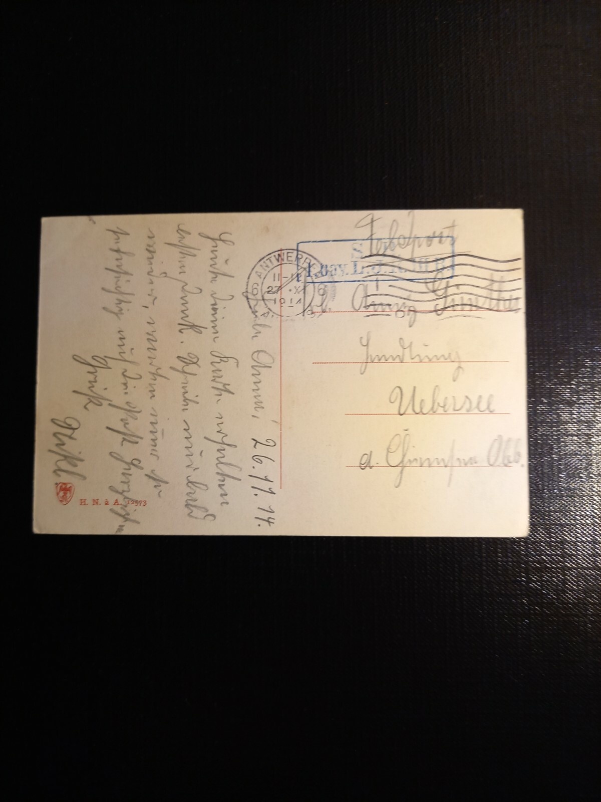 Anvers Bombardement 8-9 Oct.1914, 410633 gr C