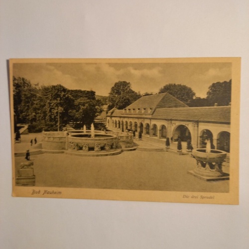 Bad Nauheim Die drei Sprudel 40053 GR
