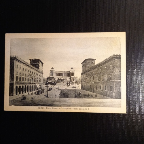 Firenze Piazza Venezia col Monumento 410742 gr C