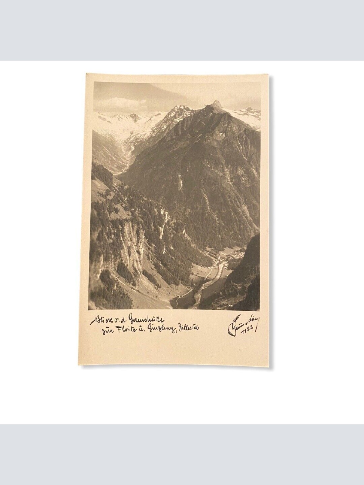 Blick von der Gamshütte Zillertal 11001