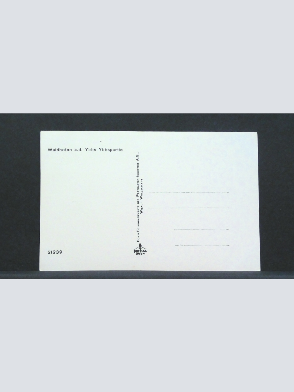 Waidhofen an der Ybbs Ybbspartie Ufer JW 00181 F