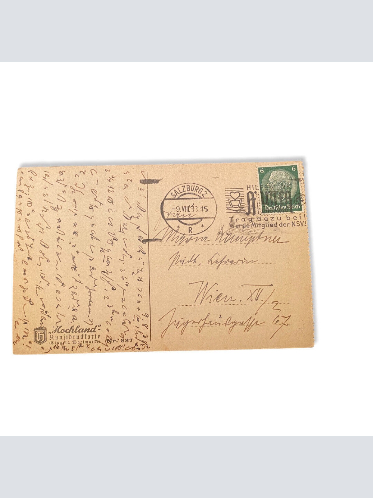 Salzburg gegen den Untersberg 11007