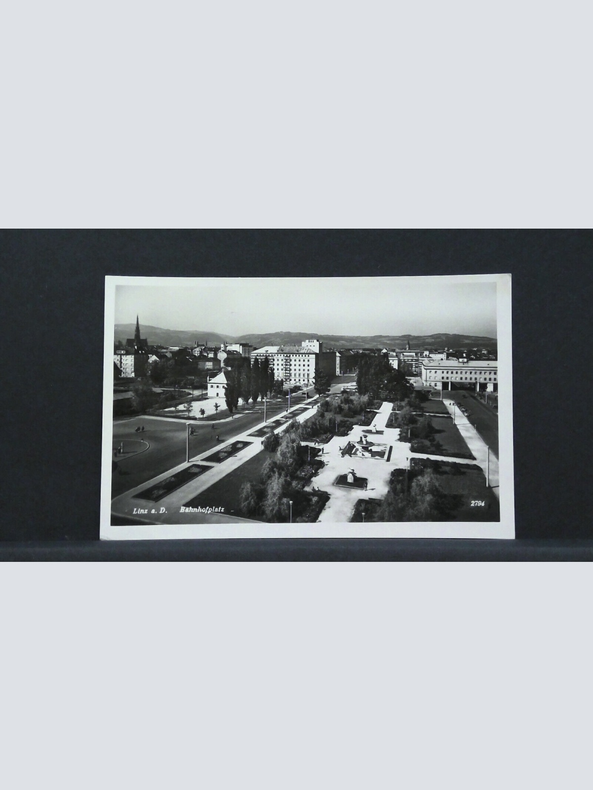 Linz an der Donau Bahnhofsplatz JW 402962 F