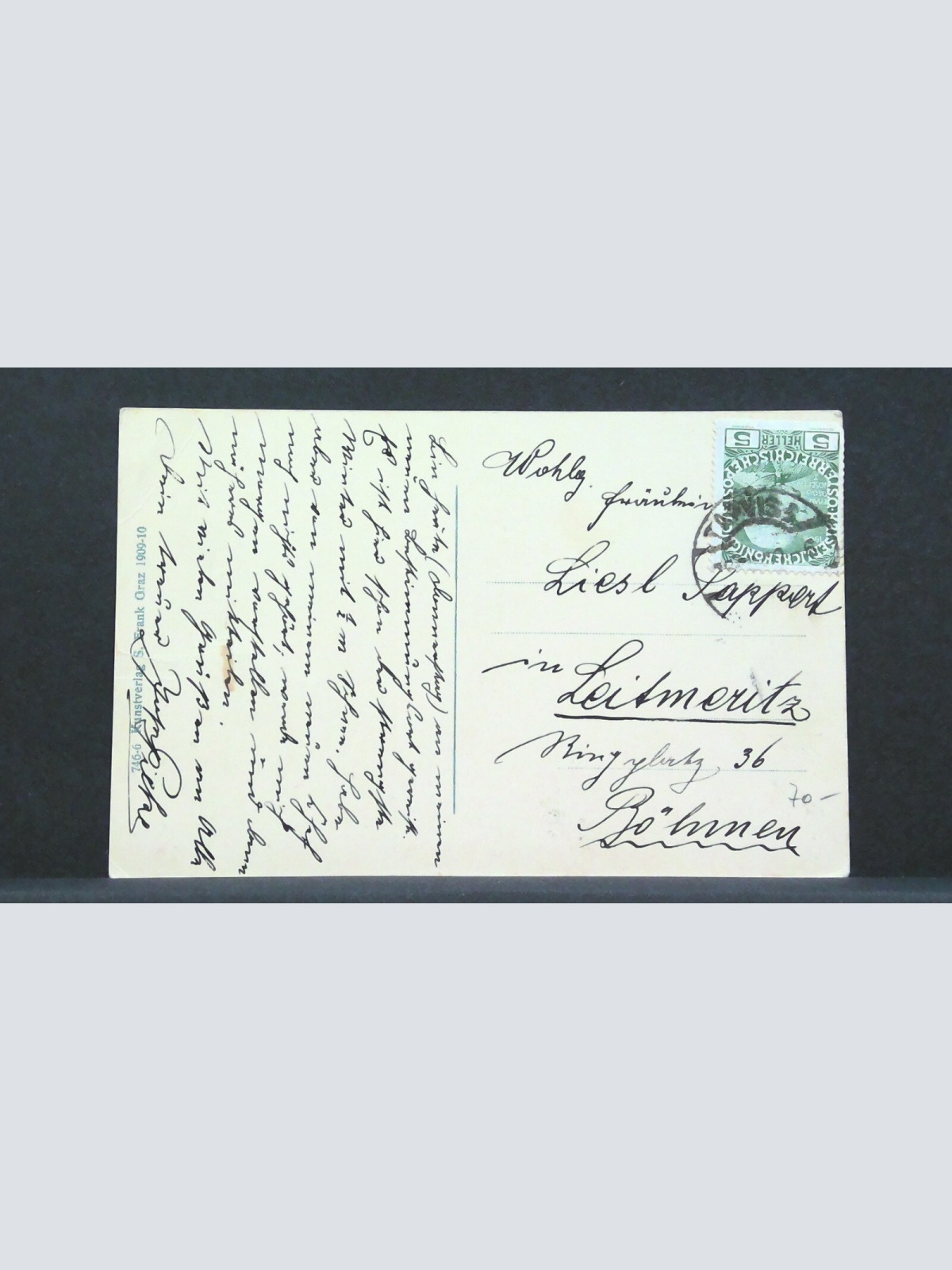 Raibl mit Raiblersee und Seekopf Gemälde JW 0219 F