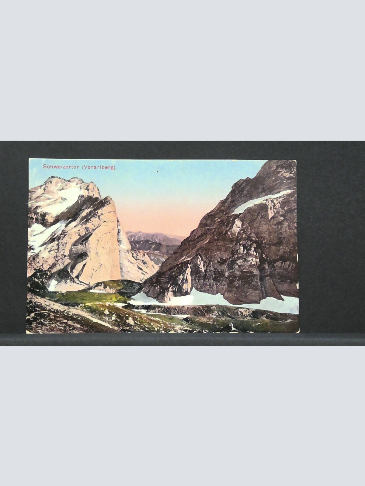 Schweizertor Vorarlberg Domglasshütte JW 0244 F