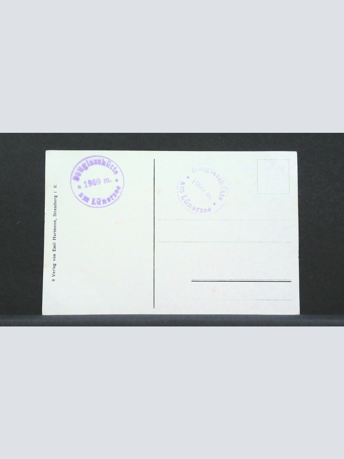 Schweizertor Vorarlberg Domglasshütte JW 0244 F