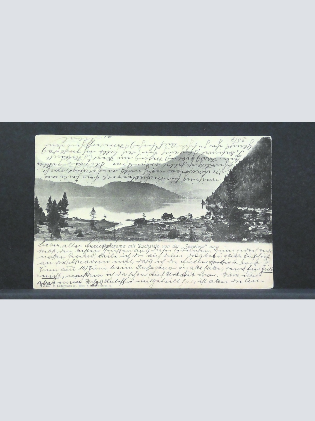 Panorama mit Dachstein von der Seewiese aus JW 500266 F