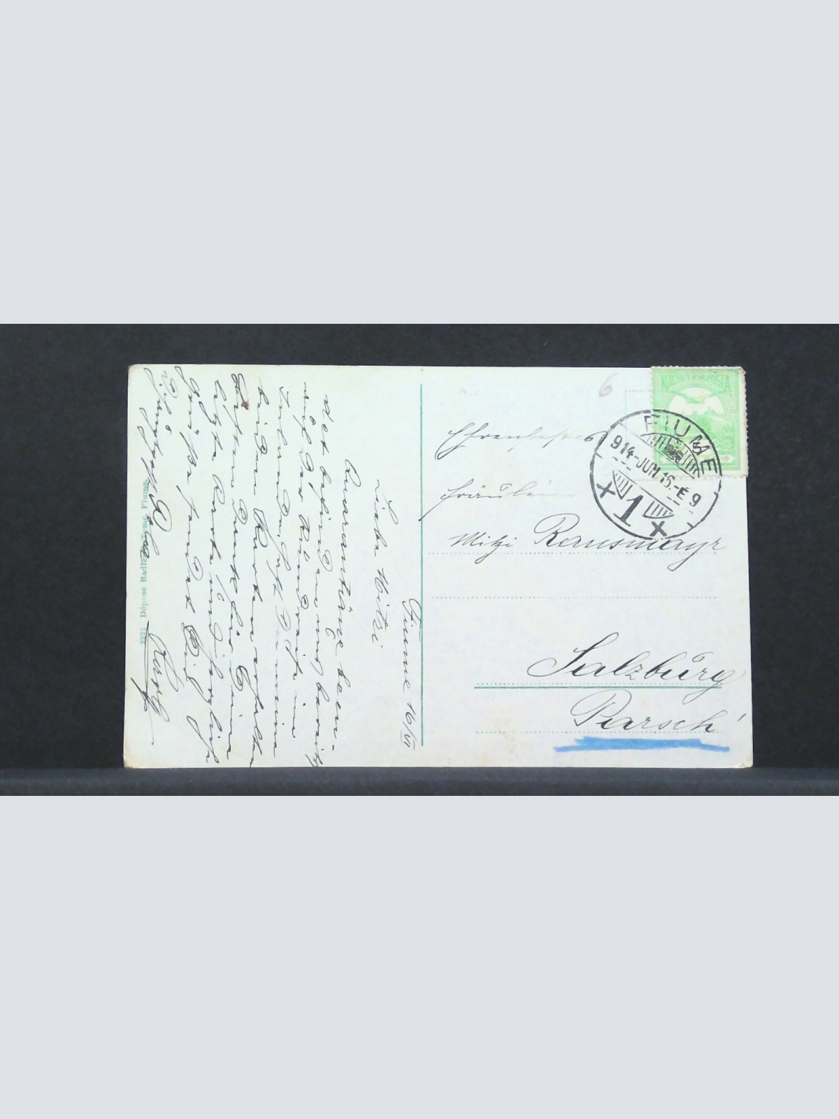 Fiume Porto Italien Hafen Schiffe JW 00259 F