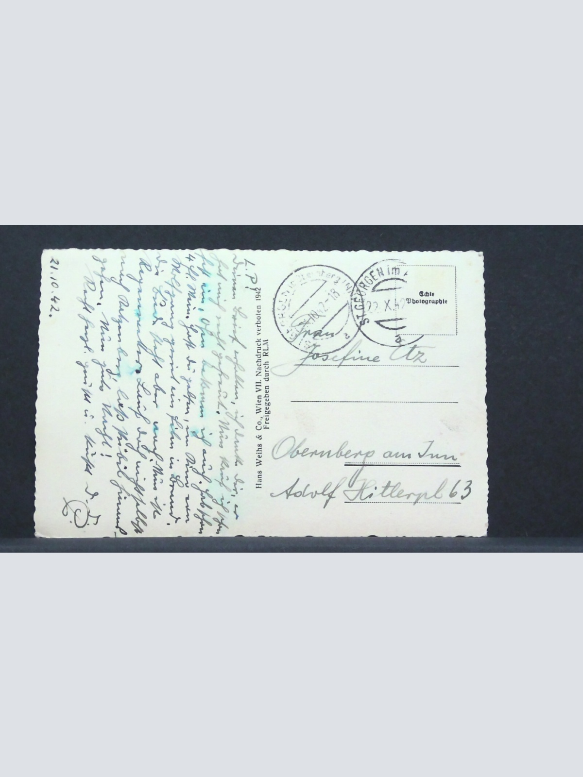 St Georgen im Attergau Fliegeraufnahme JW 500186 F