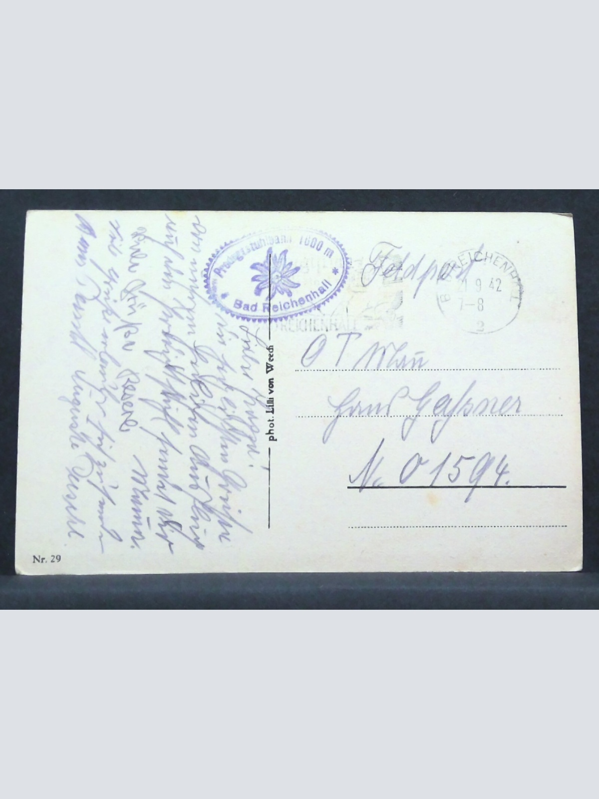 Bad Reichenhall Bayern Predigtstuhlbahn JW 00274 F