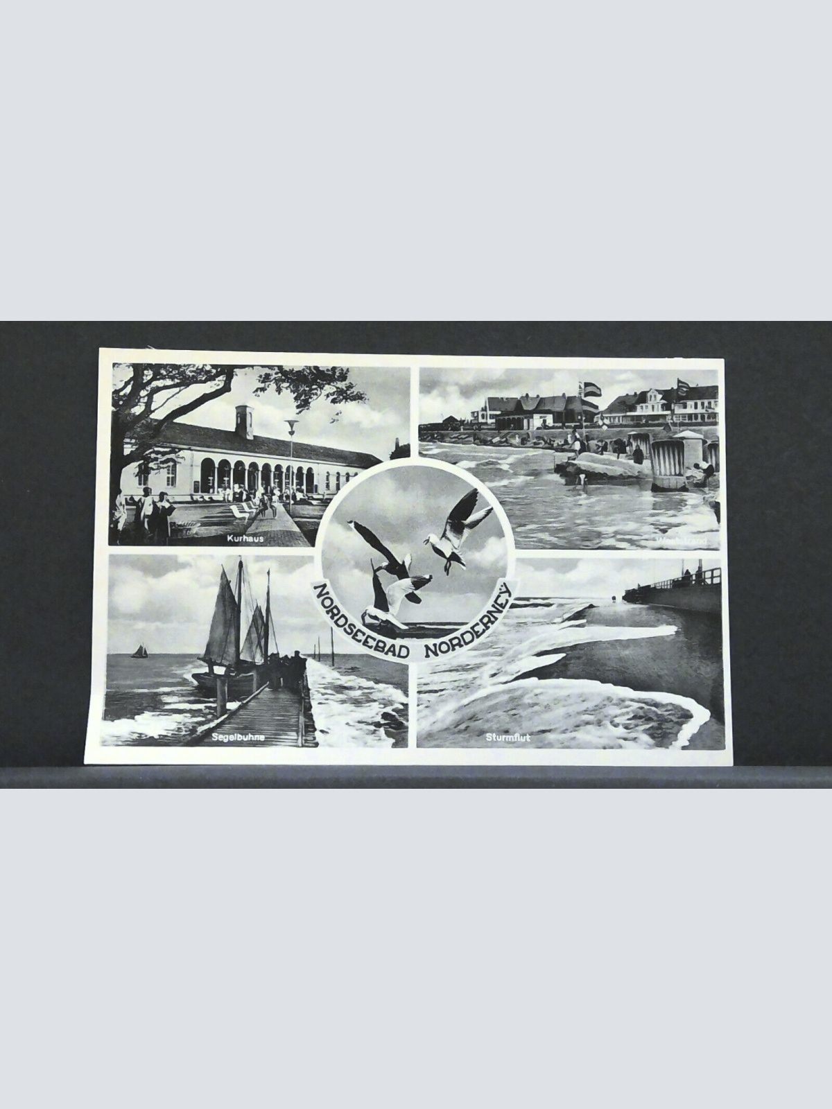 Nordseebad Norderney Segelbühne Kurhaus Weststrand JW 400998 F