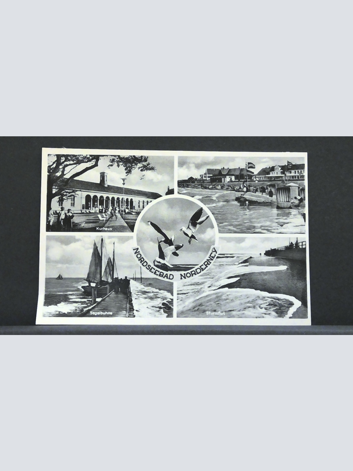 Nordseebad Norderney Segelbühne Kurhaus Weststrand JW 400998 F