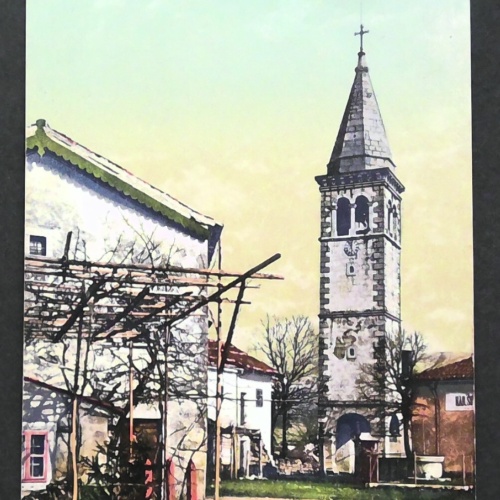 Kirche in St Kanzian Gemälde JW 00228 F