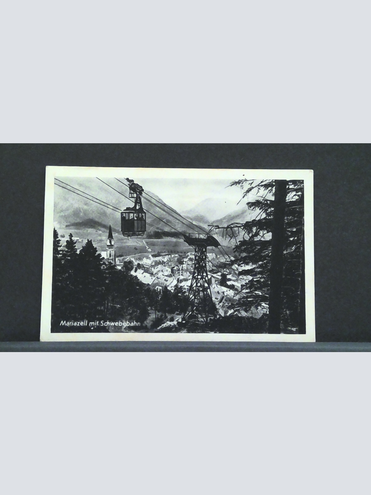 Mariazell mit Schwebebahn Seilbahn Gondel JW 401226 F
