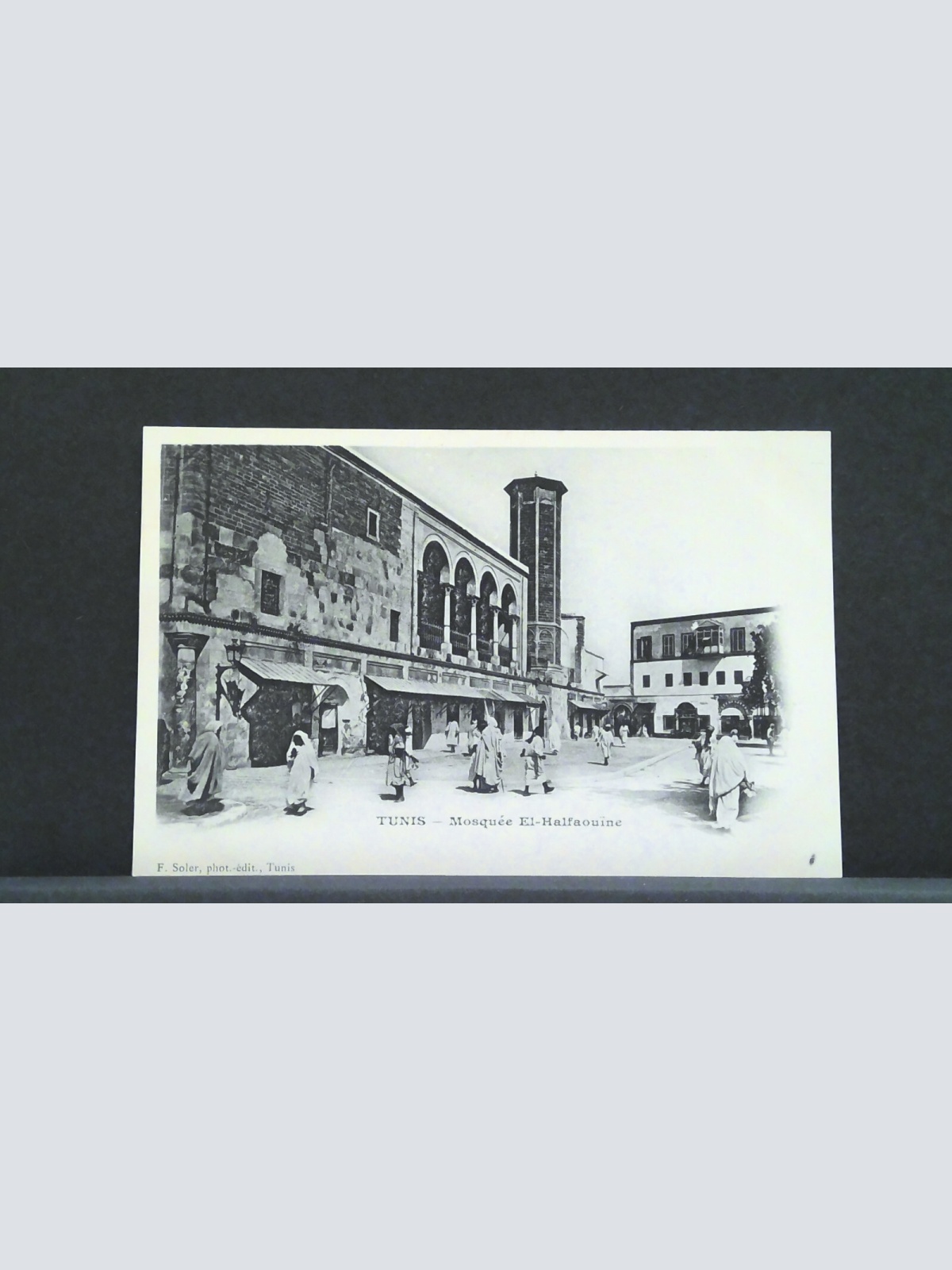 Tunis Tunesien Mosquee el Halfaouine Platz JW 1910 F