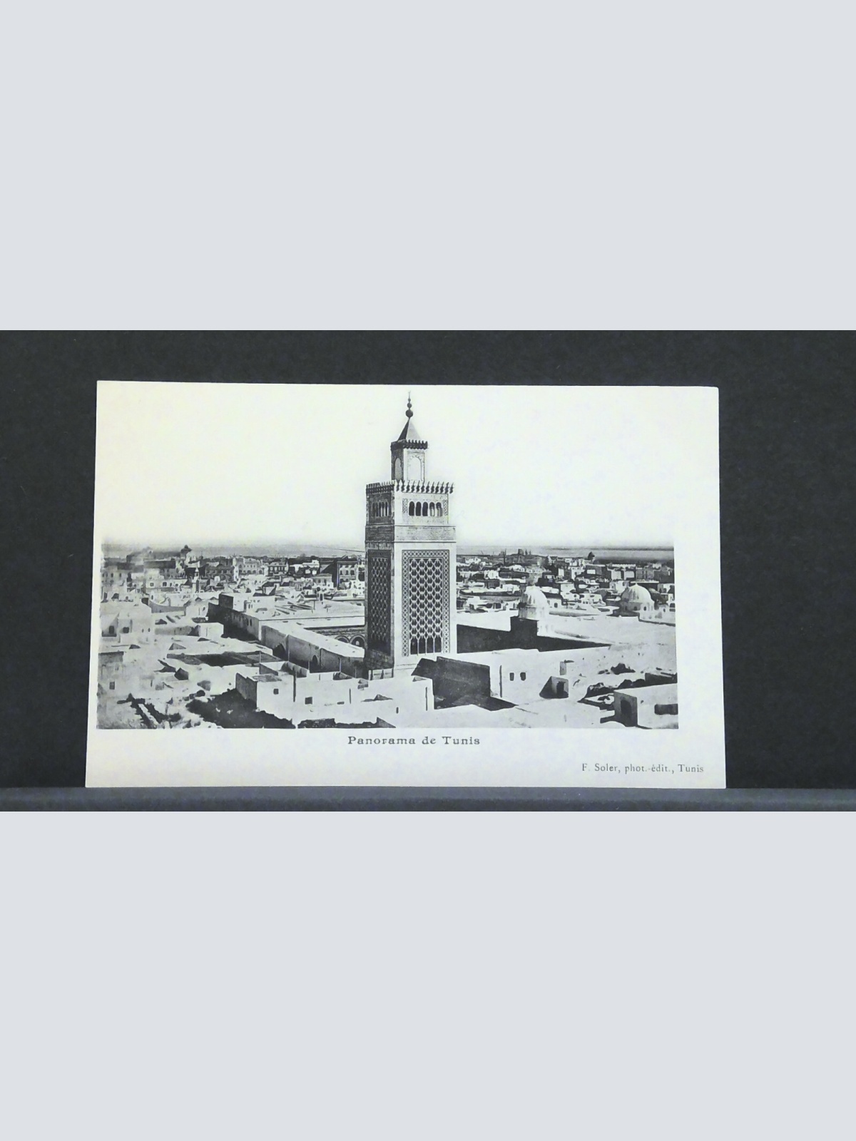 Panorama de Tunis Tunesien JW 410176 F