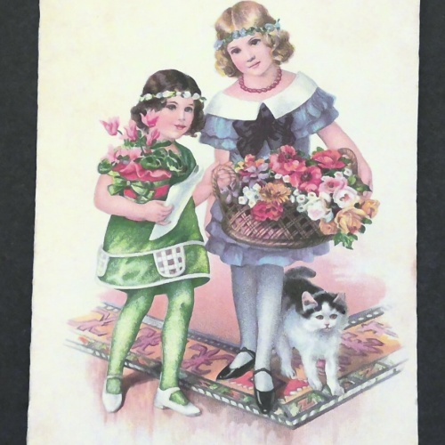 Die besten Wünsche zum Namenstag Kinder Katze JW 410174 F