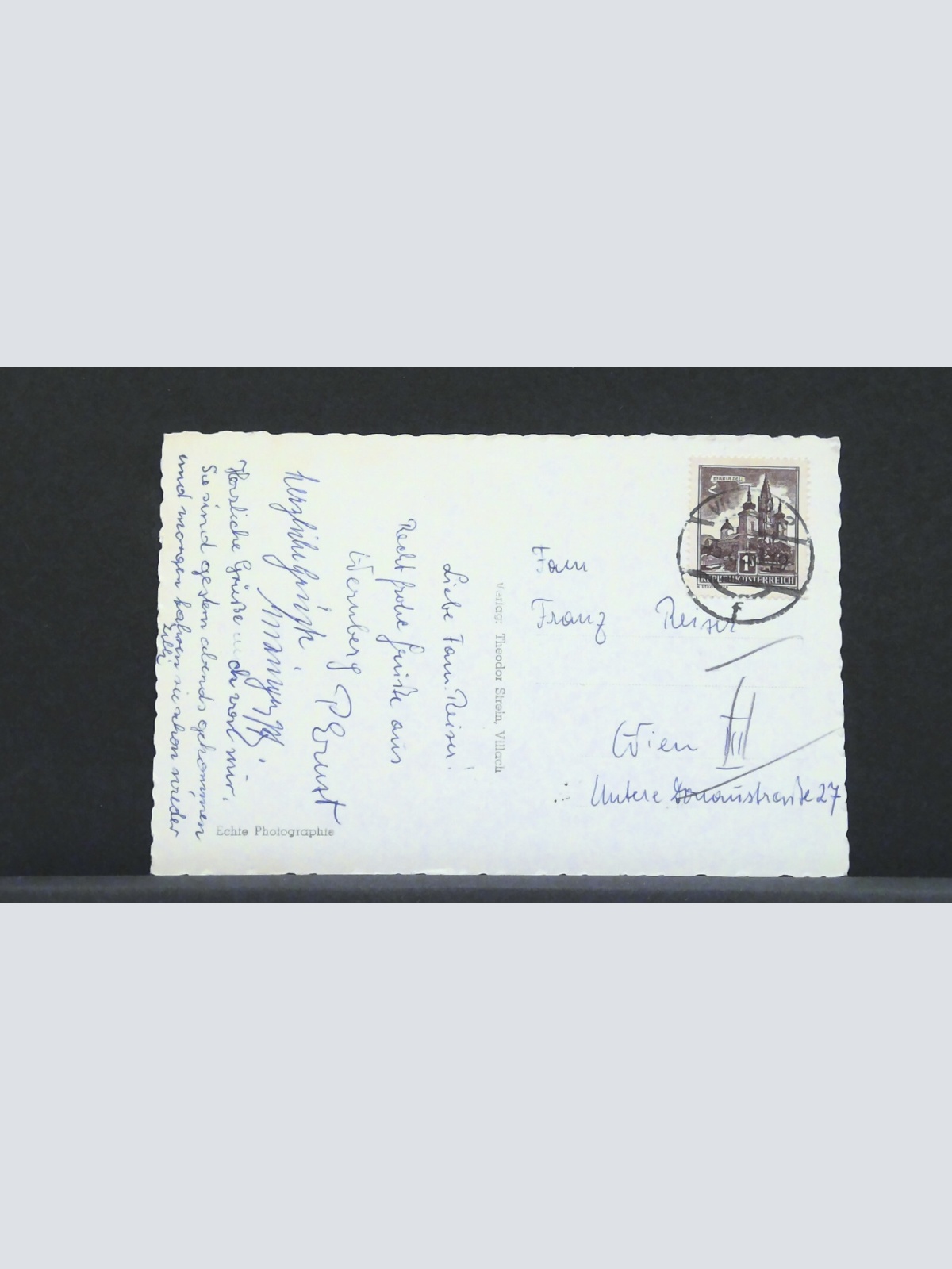 Schloß Wernberg bei Villach JW 410228 F