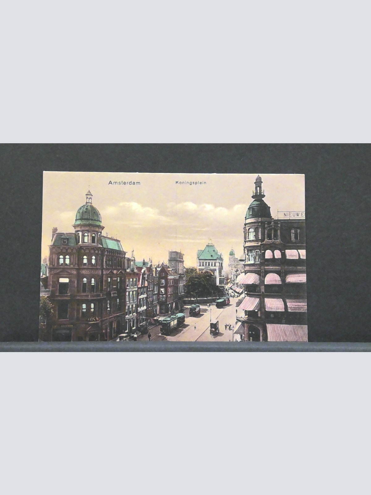 Amsterdam Konigsplein Straßenbahn JW 410192 F