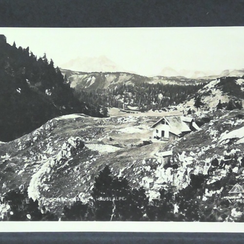 Hochschwab Hausalpe JW 500175 F