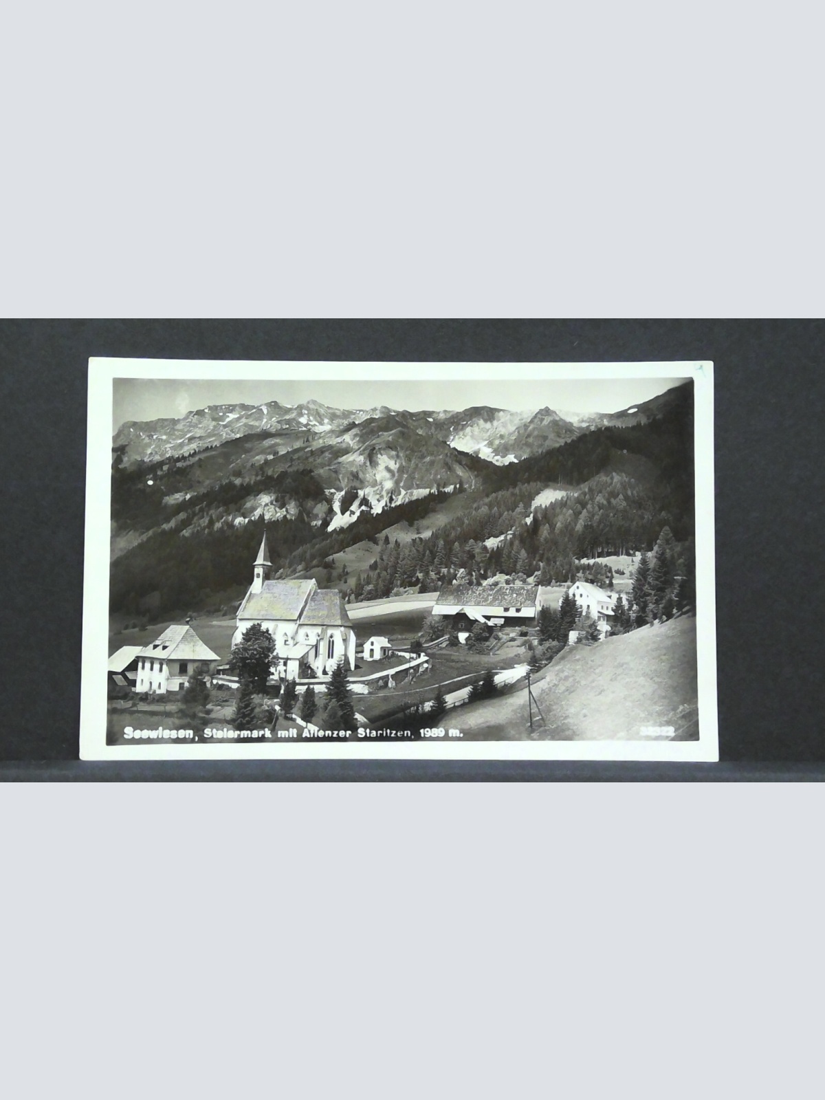 Seewiesen Steiermark mit Aflenzer Staritzen JW 500172 F