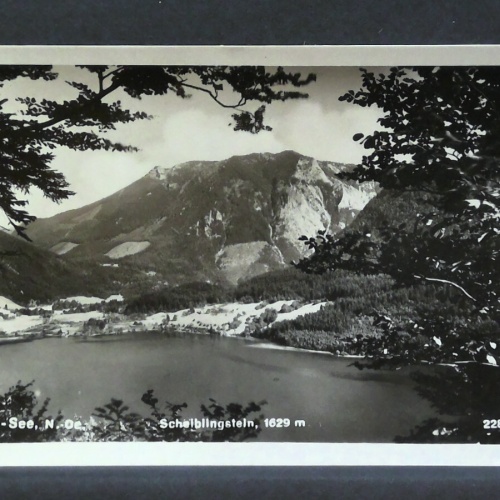 Lunzer See Niederösterreich Scheiblingstein JW 410205 F