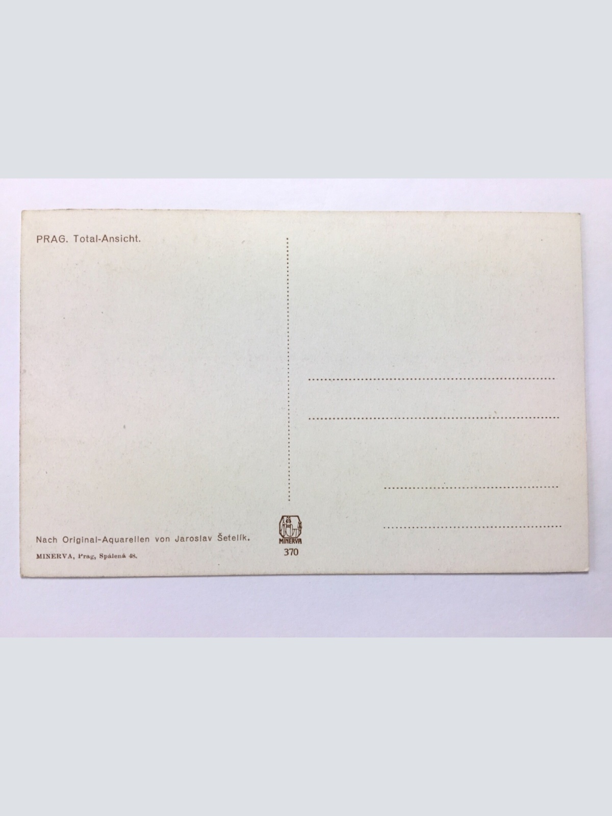Prag Praha - Total-Ansicht 40291 TH