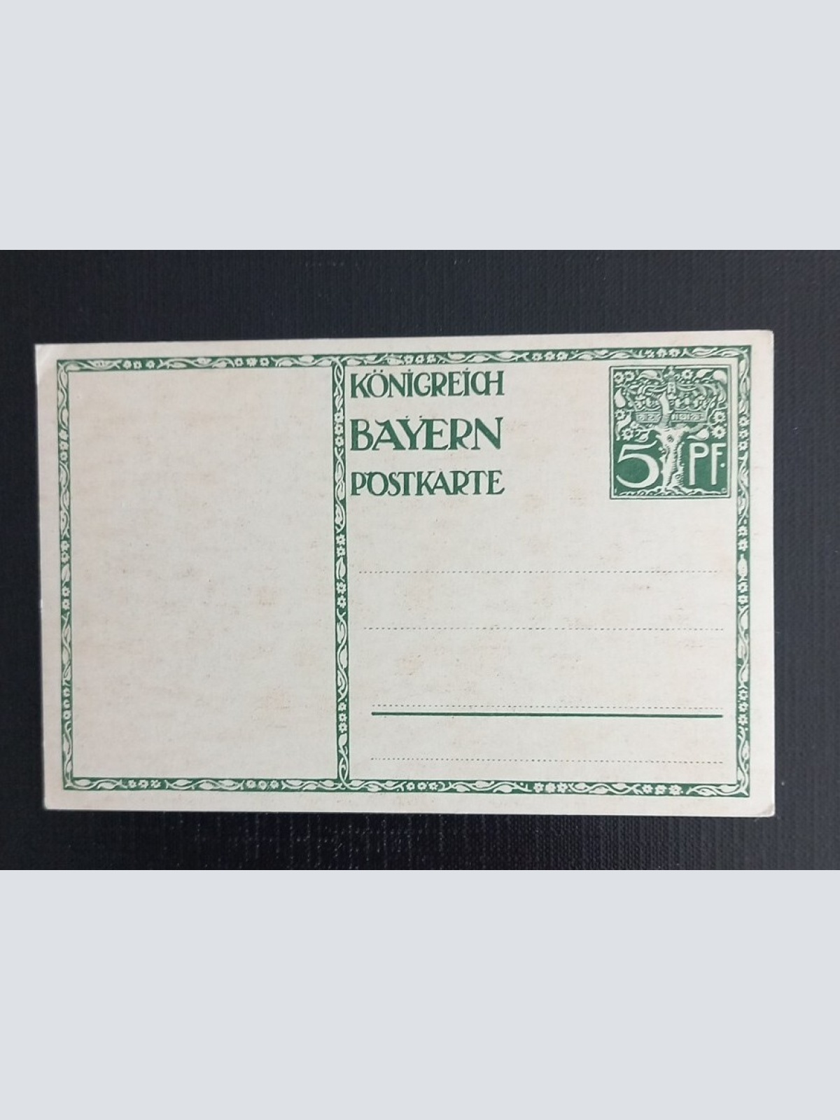 Bayern Karte 1911 2 Mädchen 165534 H