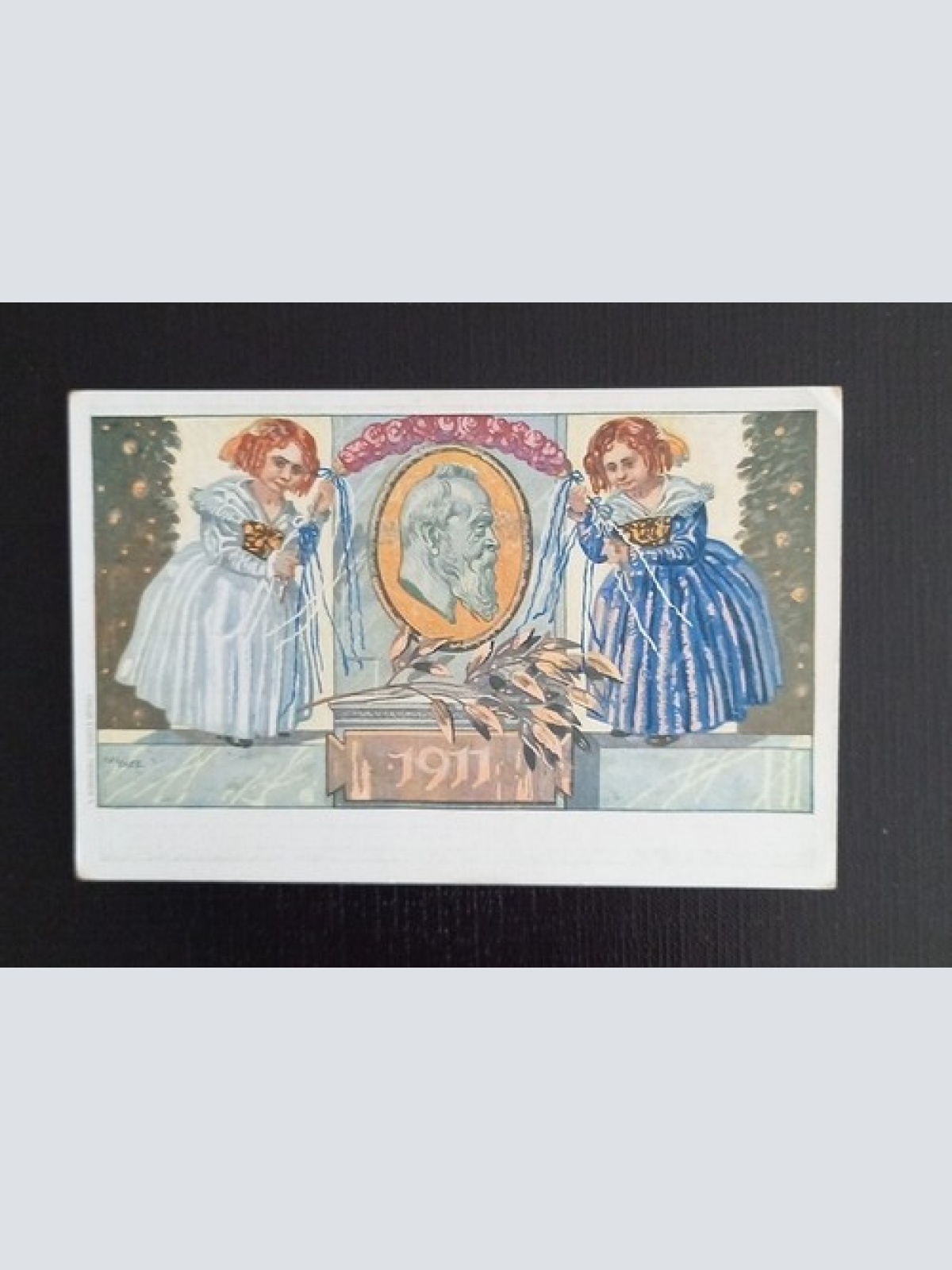 Bayern Karte 1911 2 Mädchen 165534 H