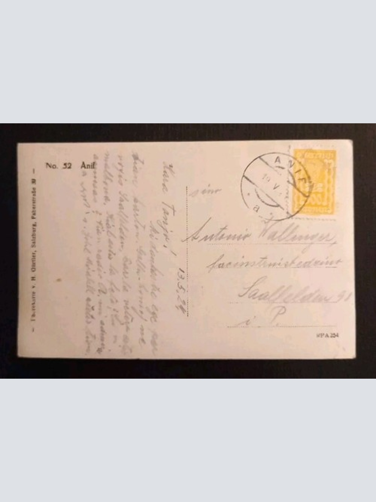 Anif Bei Salzburg Nr.52 600600A Gr