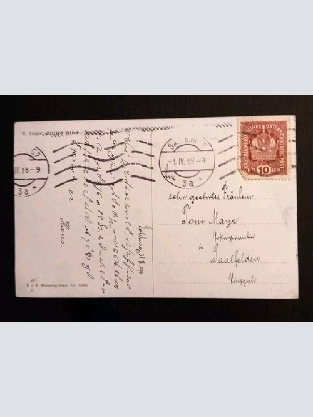 Künstlerkarte Stilles Glück 600630A Gr